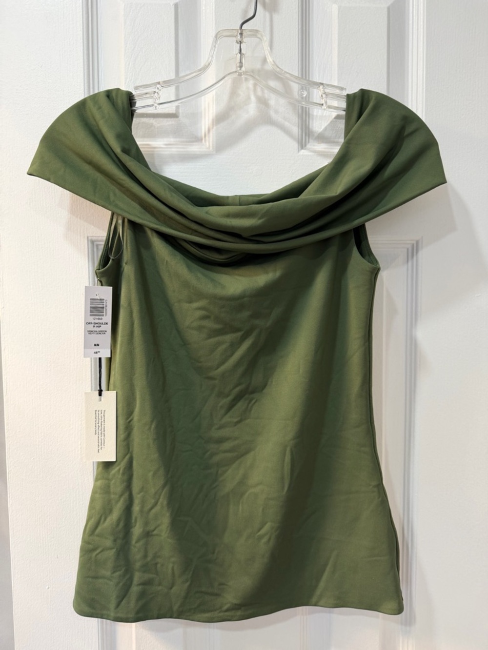 NWT Aritzia Contour Olive Green Top